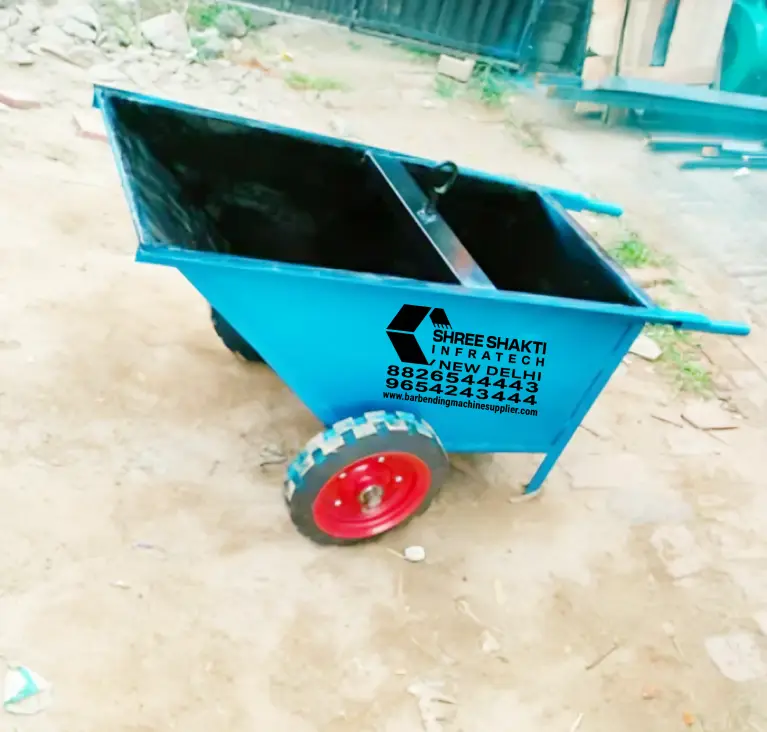 Single Wheel Barrow for construction material handling